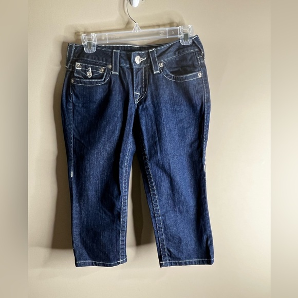 True religion dark wash crop size 27 - Picture 4 of 11